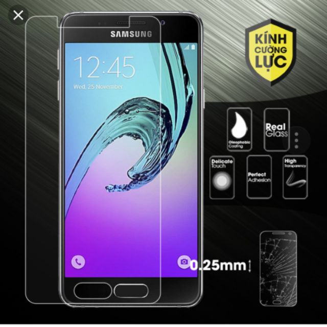 Bộ 3 kính sam sung A3