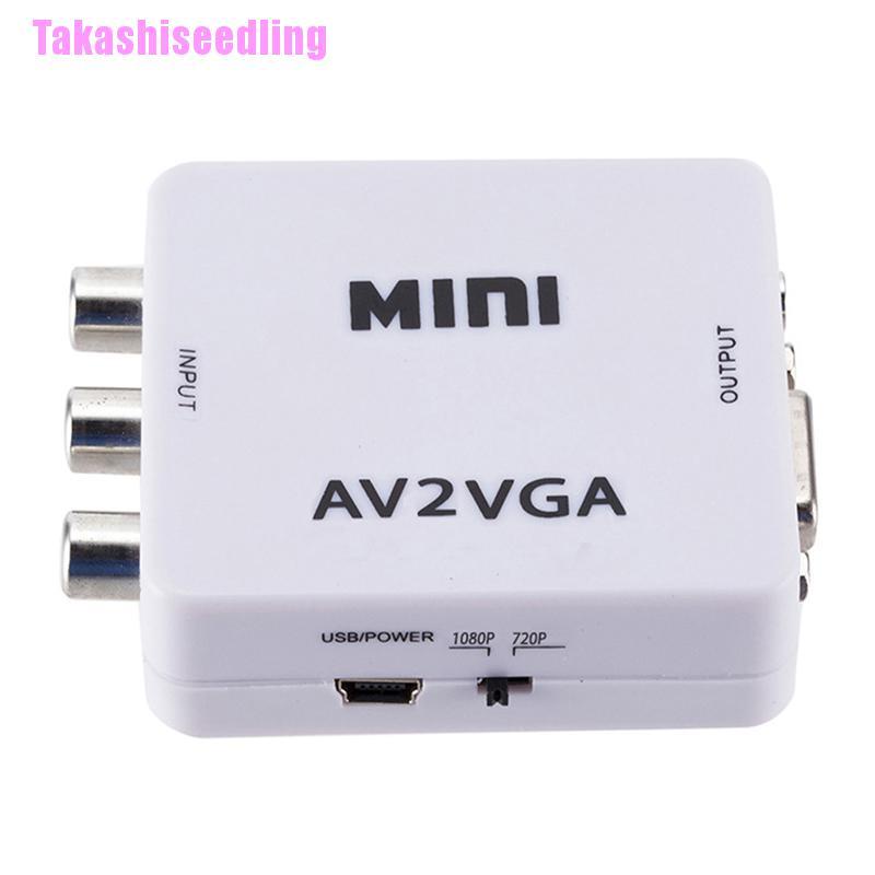 Bộ ChuyểN ĐổI video Av RCA 1080P VGA