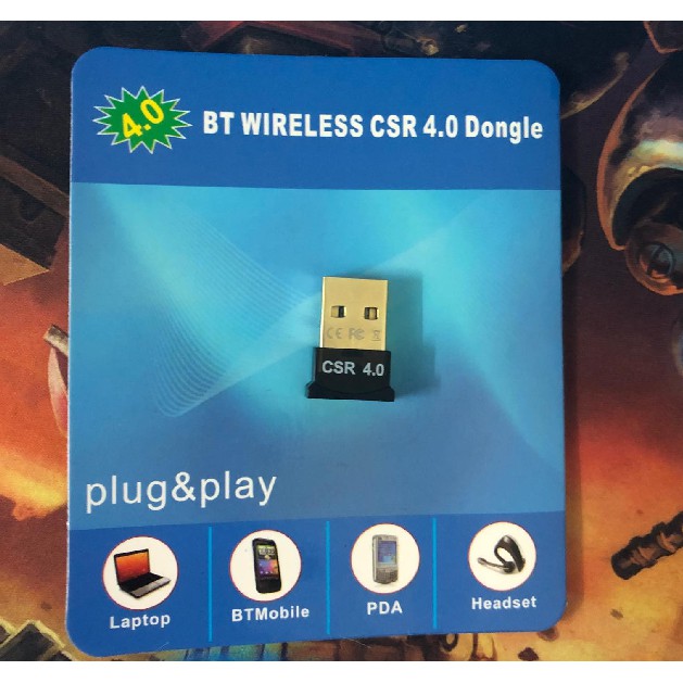 USB Bluetooth 4.0 CSR - bổ sung bluetooth cho máy tính