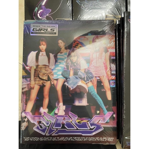 Bộ tranh ảnh album GIRLS AESPA