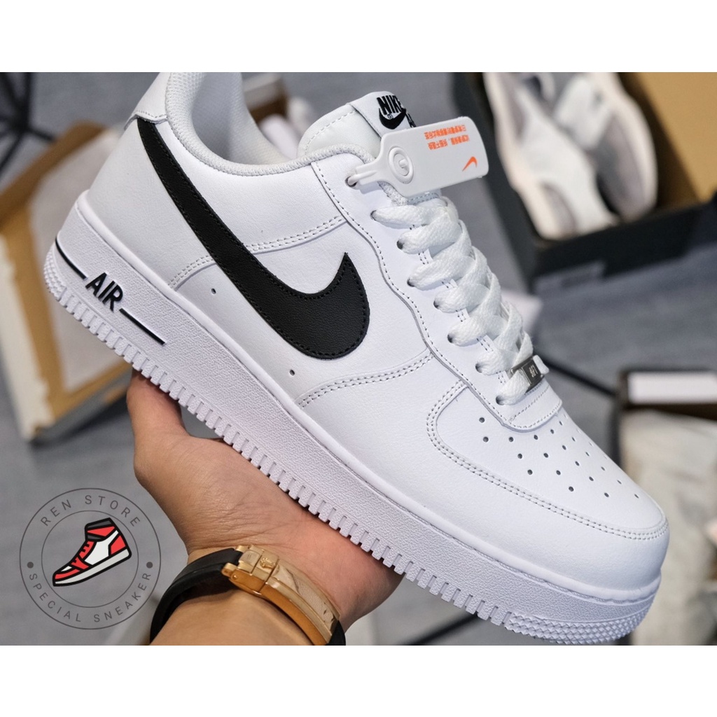 [RenHouse] Giày Sneaker AF1 Low White Black 🔥