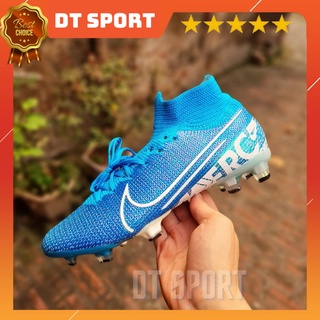 [Tặng Túi Rút Và Tất]Giày Đá Bóng Sân Cỏ Tự Nhiên Mercurial Superfly 7 Elite FG Final Boss Blue, Giày Đá Banh Nam