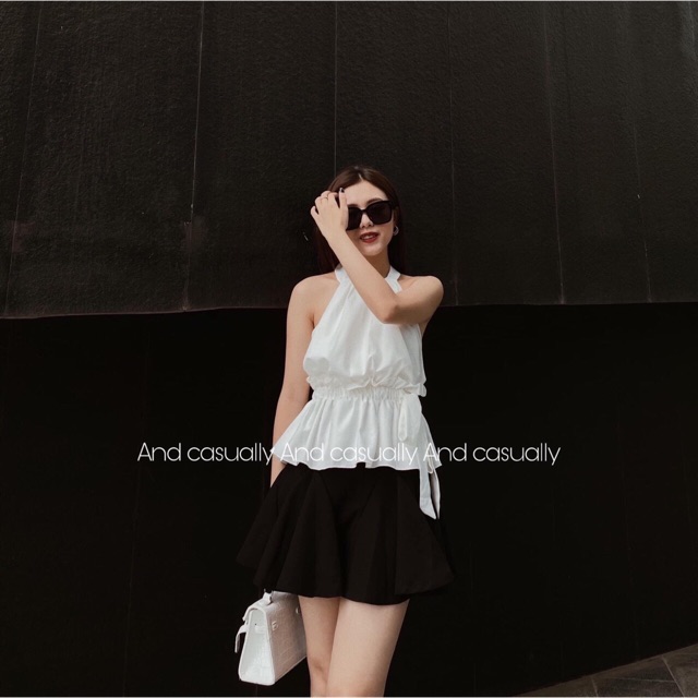 Set áo yếm chân váy xinh xắn