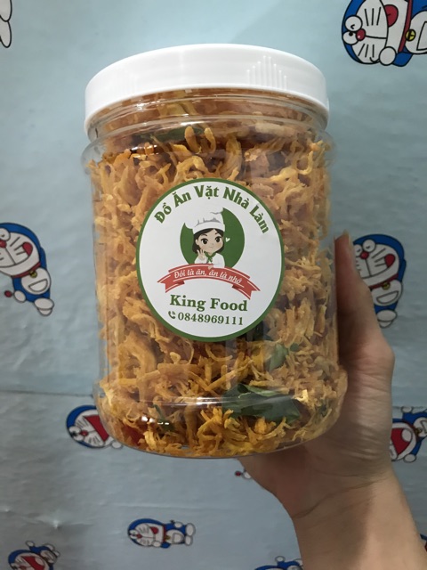 500g Heo khô cháy tỏi + 500g Khô gà lá chanh loại ngon KingFood - Thế Giới Đồ Ăn Vặt - Đồ Ăn Vặt Hà Nội | BigBuy360 - bigbuy360.vn