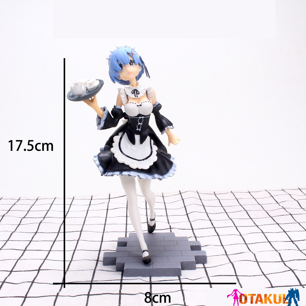 Mô Hình Figure Rem Ram Hầu Gái - RE: ZERO Tỉ Lệ 1/7 (NOBOX)