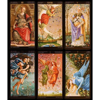 [Bài Tarot chính hãng] Bộ bài Golden Botticelli Tarot Deck