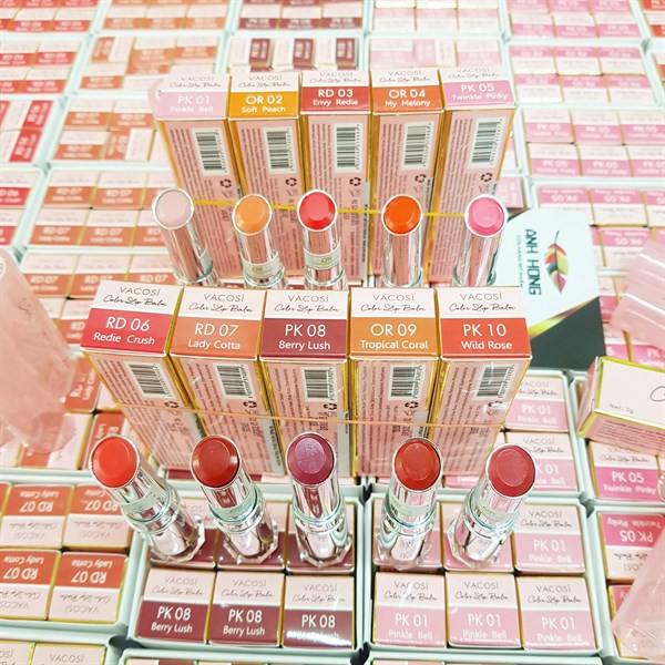 Son Dưỡng Môi Vacosi Color Lip Balm | BigBuy360 - bigbuy360.vn