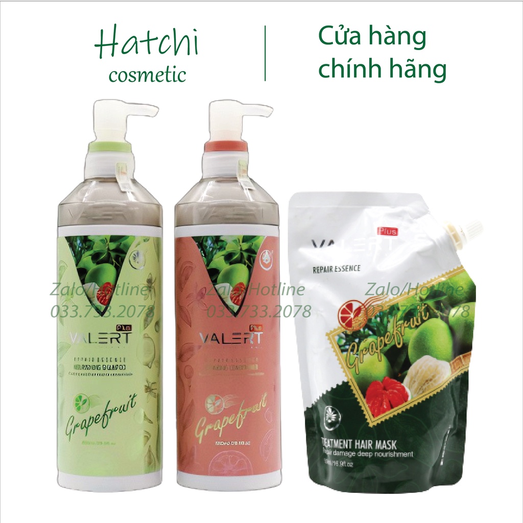 Bộ Dầu Gội + Xả + Hấp Bưởi Grapefruit Chính Hãng Uk 850ml*2