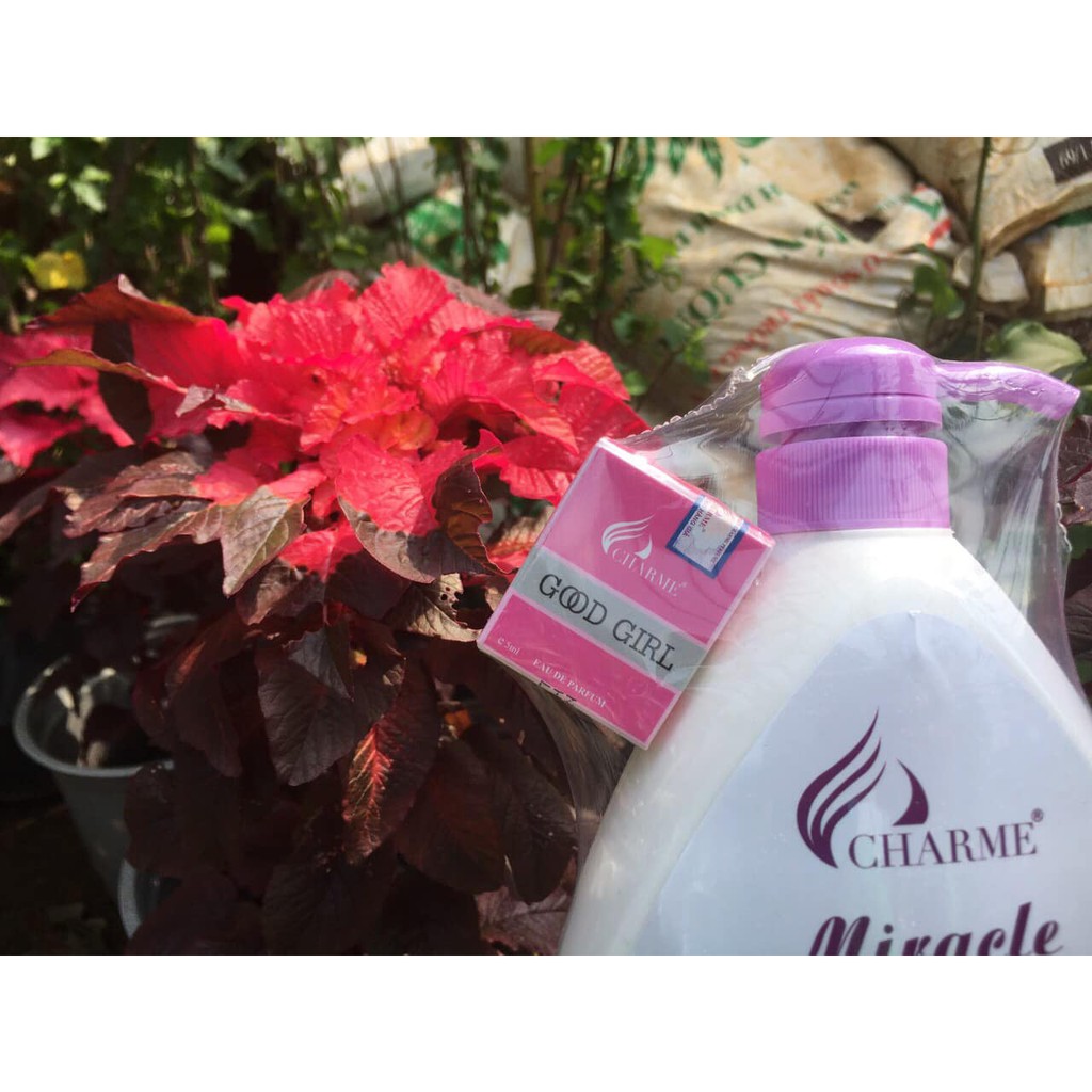 Sữa Tắm Cham 1000 ml Hương Nước Hoa tặng nước hoa 10 ml