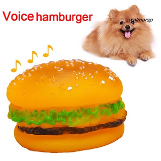Bánh Hamburger Đồ Chơi Có Âm Thanh Cho Thú Cưng