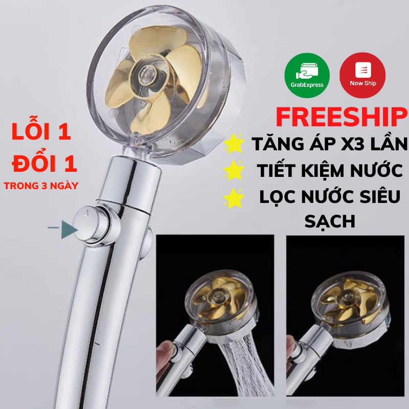 Vòi Sen Vòi Hoa Sen Tăng Áp Chất Liệu Cao Cấp Không Gỉ Áp Lực Mạnh PAPAA.HOME