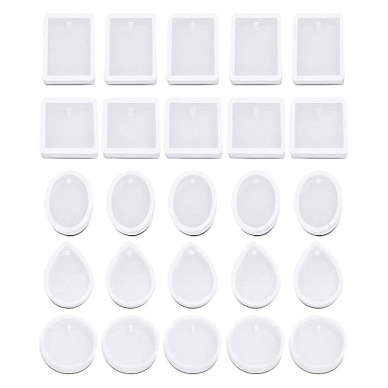 ✿ Khuôn Silicone Làm Mặt Trang Sức Khuyên Tai DIY Nhiều Kiểu Dáng