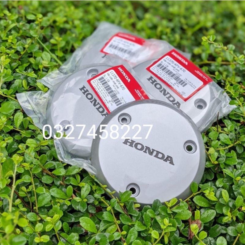 Nắp ốp nhựa nồi xe Super DREAM, WAVE...chữ đen zin honda