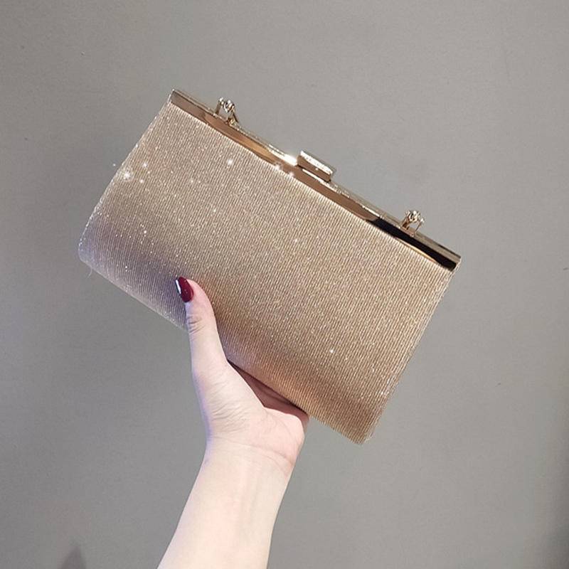 Túi xách đeo vai đính kim sa lấp lánh sang trọng thời trang dự tiệc cho nữ