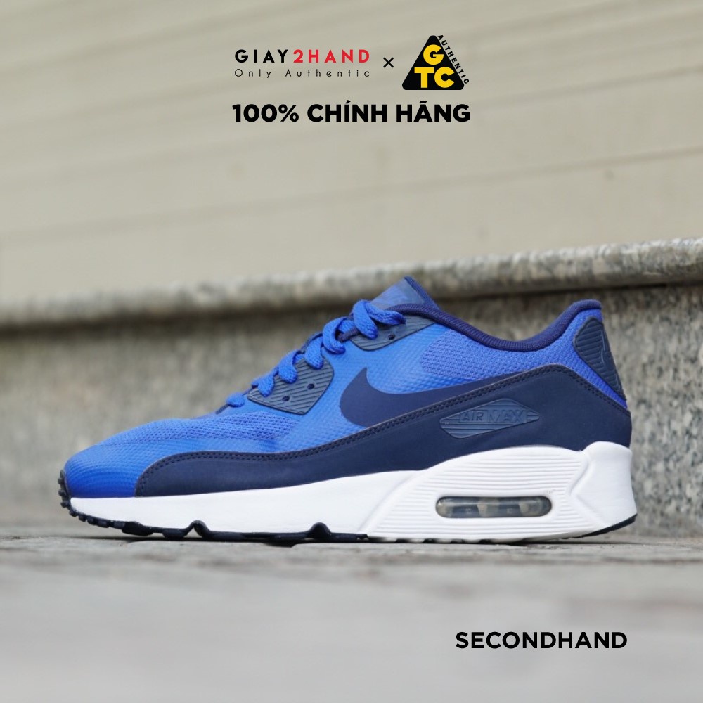 [2hand]  NIKE AIRMAX 90 ULTRA 2.0 ESSENTIAL 875695-400 GIÀY CŨ CHÍNH HÃNG