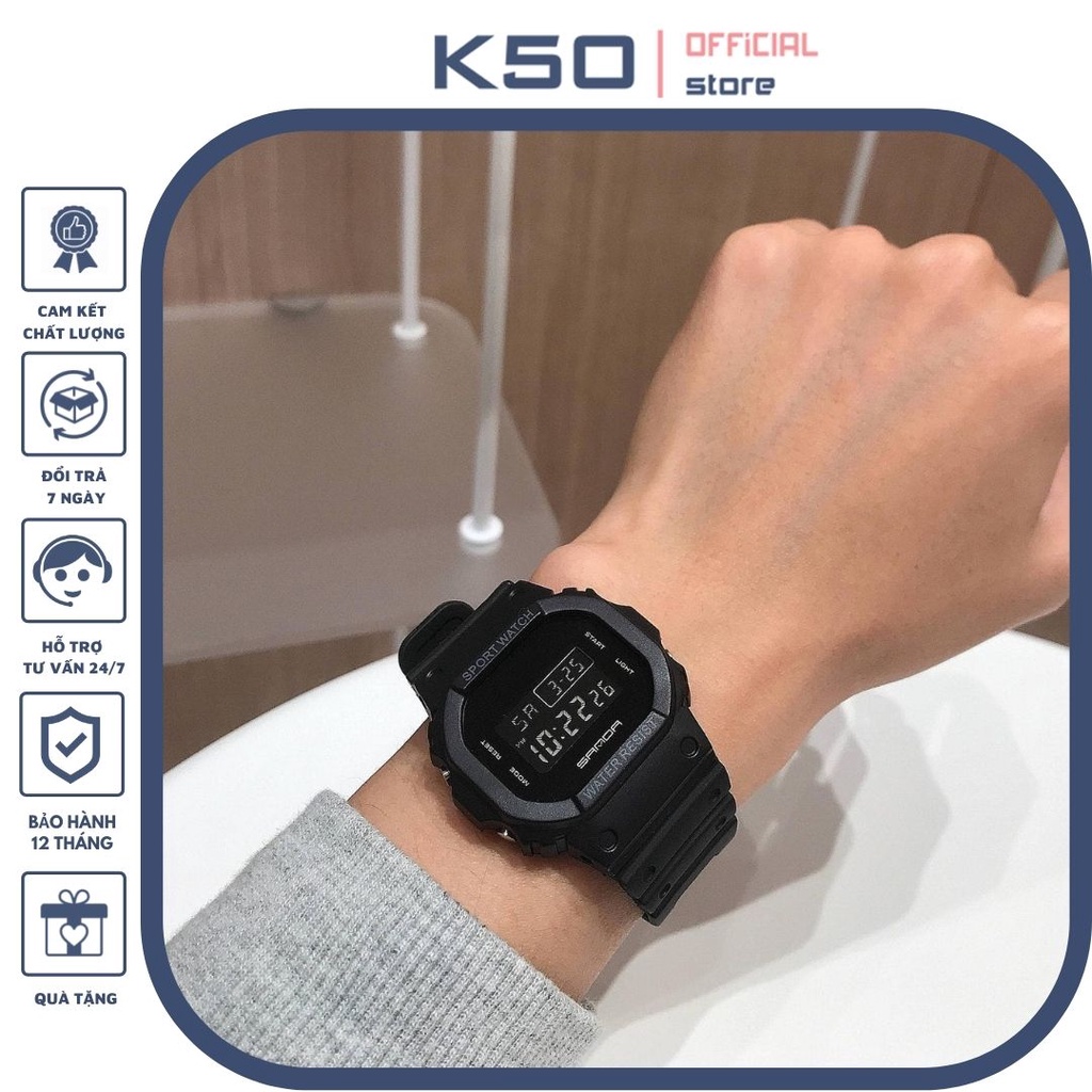 Đồng hồ unisex Nam Nữ SANDA 293 full box chính hãng | BigBuy360 - bigbuy360.vn