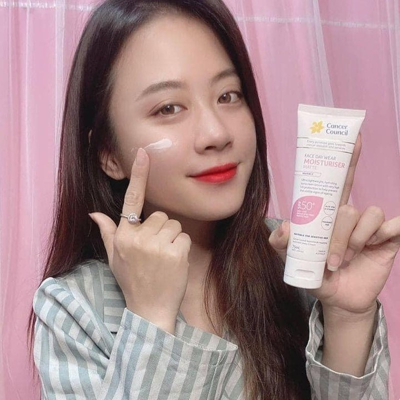 KEM CHỐNG NẮNG CANCER COINCIL FACE DAY WEAR MOISTURIZER MATTE INVISIBLE SPF50 75ML CHÍNH HÃNG - 8937