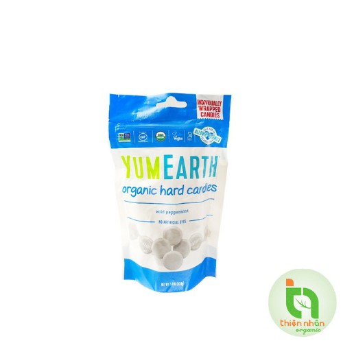 Kẹo viên hữu cơ vị bạc hà yumearth 93.6g