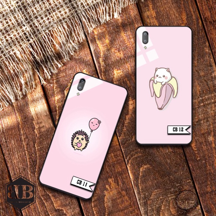 Ốp lưng kính cường lực Vivo Y1S / Y93  xinh yêu