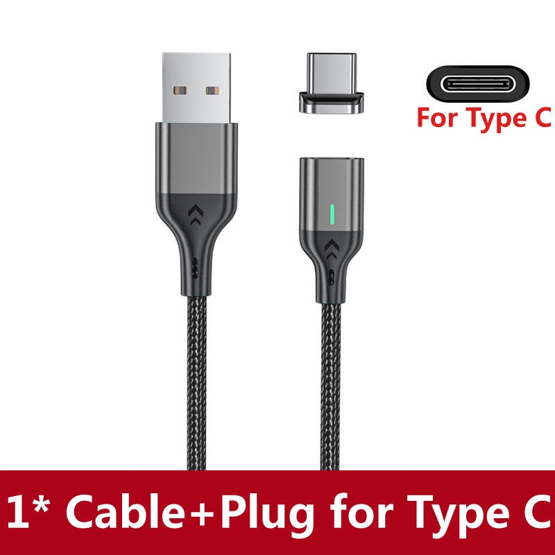 Dây Cáp Sạc USB Type C Có Nam Châm Cho Điện Thoại Di Động