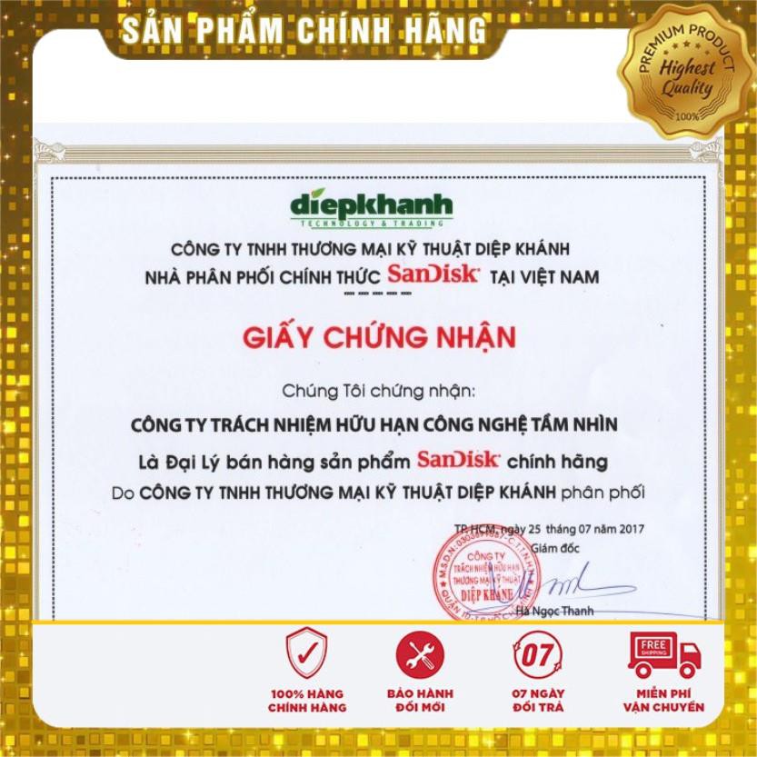 Thẻ Nhớ Máy Ảnh SDXC SanDisk Extreme Pro U3 V30 128GB 170Mb/s - Tốc độ siêu cao | BigBuy360 - bigbuy360.vn