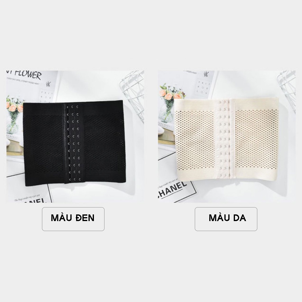 Gen đai nịt bụng định hình The Ladies eo thon giảm mỡ bụng săn chắc chống cuộn có nấc cài cho nữ Sumio_offical