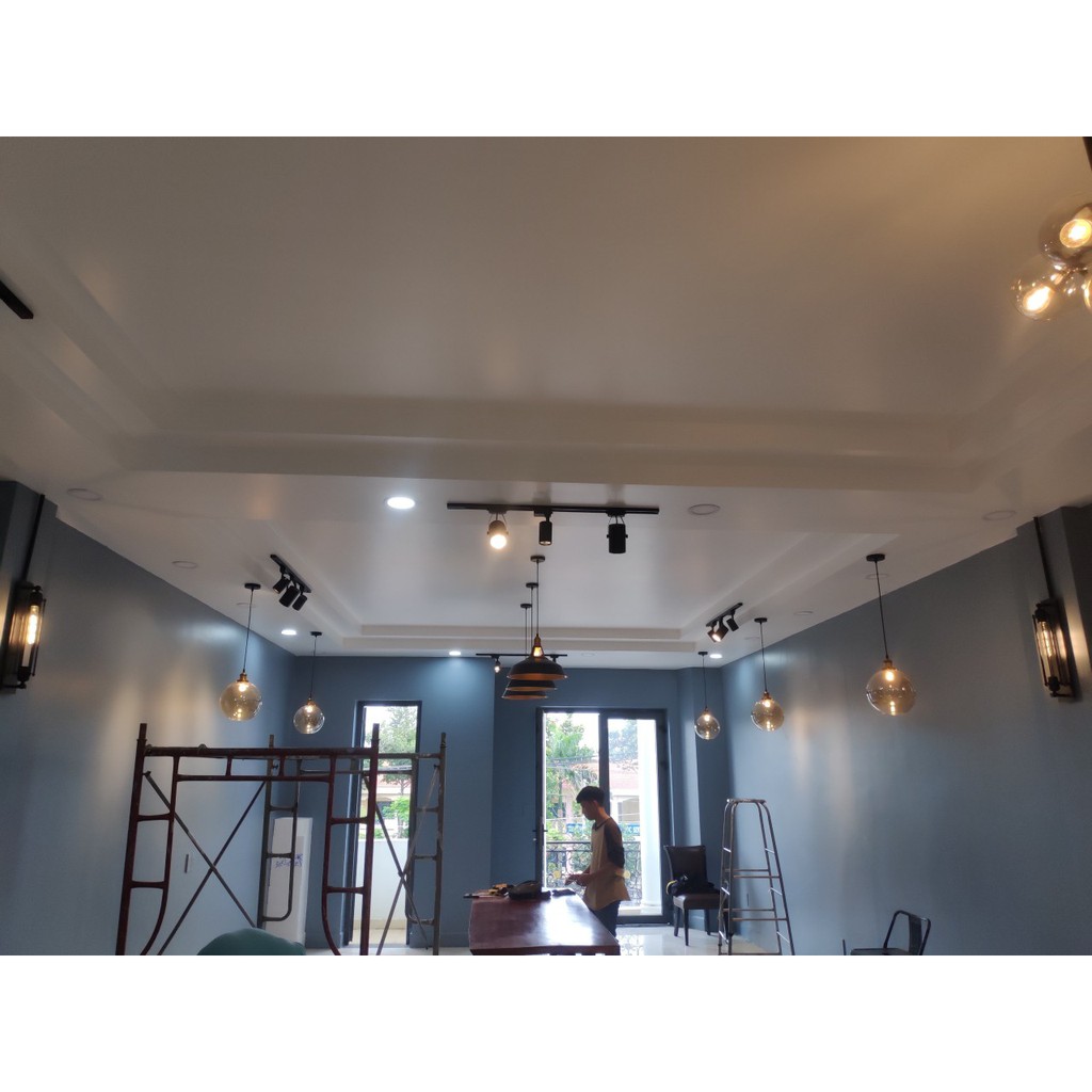 Đèn thả bàn ăn, quầy bar, trang trí quán, shop bao gồm bóng led