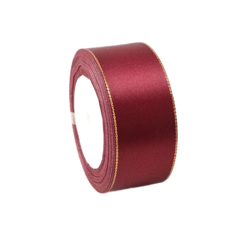 Cuộn Dây Ruy Băng Rộng 4Cm 25 Yd / roll Trang Trí Gói Bánh Cưới