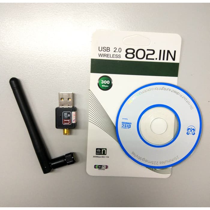 Usb Wifi 300mbps + Ăng Ten (Nhận Tín Hiệu)