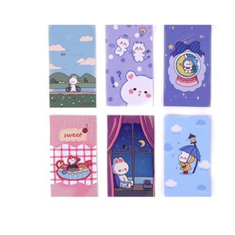 Set tấm thẻ in hình cute, thiệp postcard dán trang trí phòng xinh- quà tặng ý nghĩa
