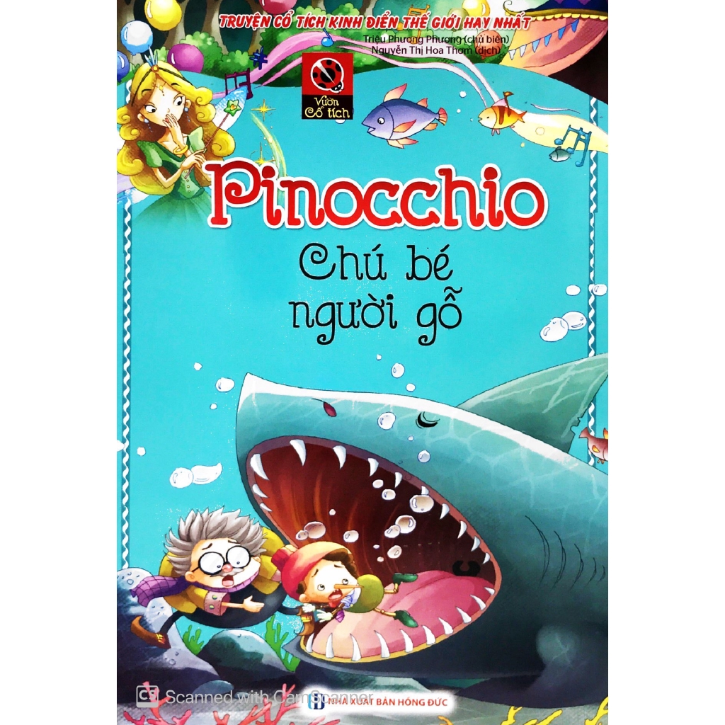 Sách - Vườn Cổ Tích - Pinocchio Chú Bé Người Gỗ (Tái Bản 2018)