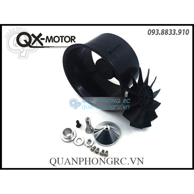 Vỏ Ducted Fan QX-MOTOR 12 Lá 64mm 12 Blades