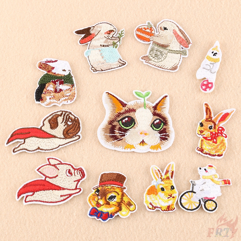 Miếng ủi thêu họa tiết động vật đáng yêu（☸ Animals Patch ☸）