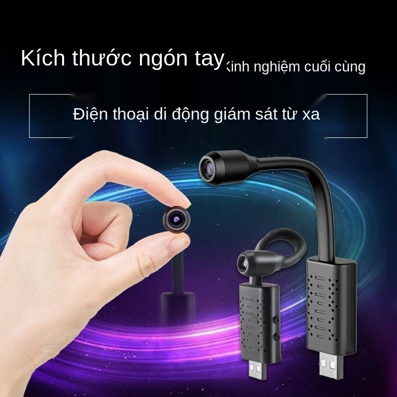 camera giám sát usb tại nhà điện thoại di động không dây từ xa thân wifi độ nét cực cao ngoài trời có internet