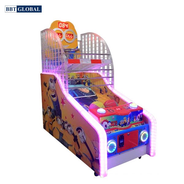 Máy chơi ném bóng rổ khu vui chơi BBT Global 6011