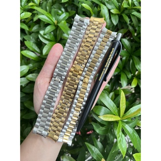 Dây đồng hồ ROLEX 3 mắt đúc đặc thép không gỉ size 20