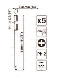 MŨI VÍT MAKITA B-10481