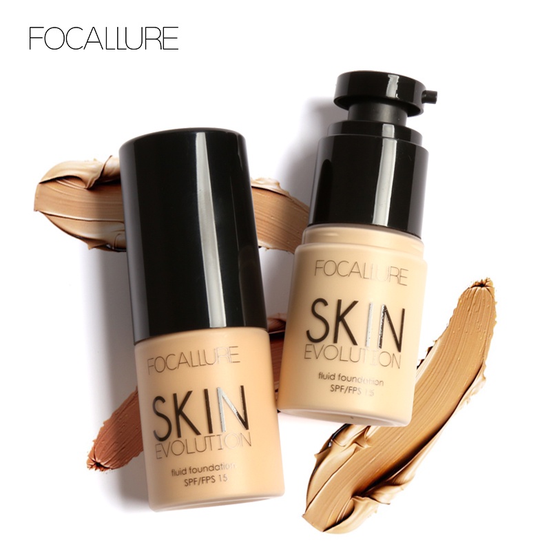 Kem Nền Dạng Lỏng Focallure Che Khuyết Điểm Tiện Dụng