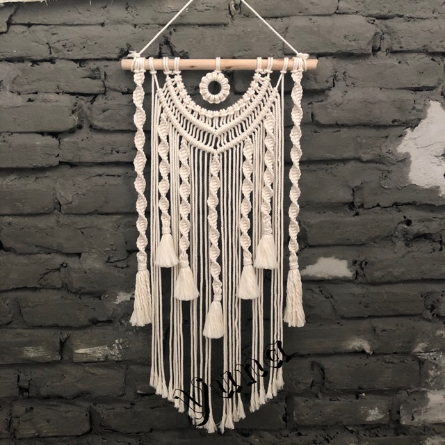 Mành Macrame nghệ thuật size lớn