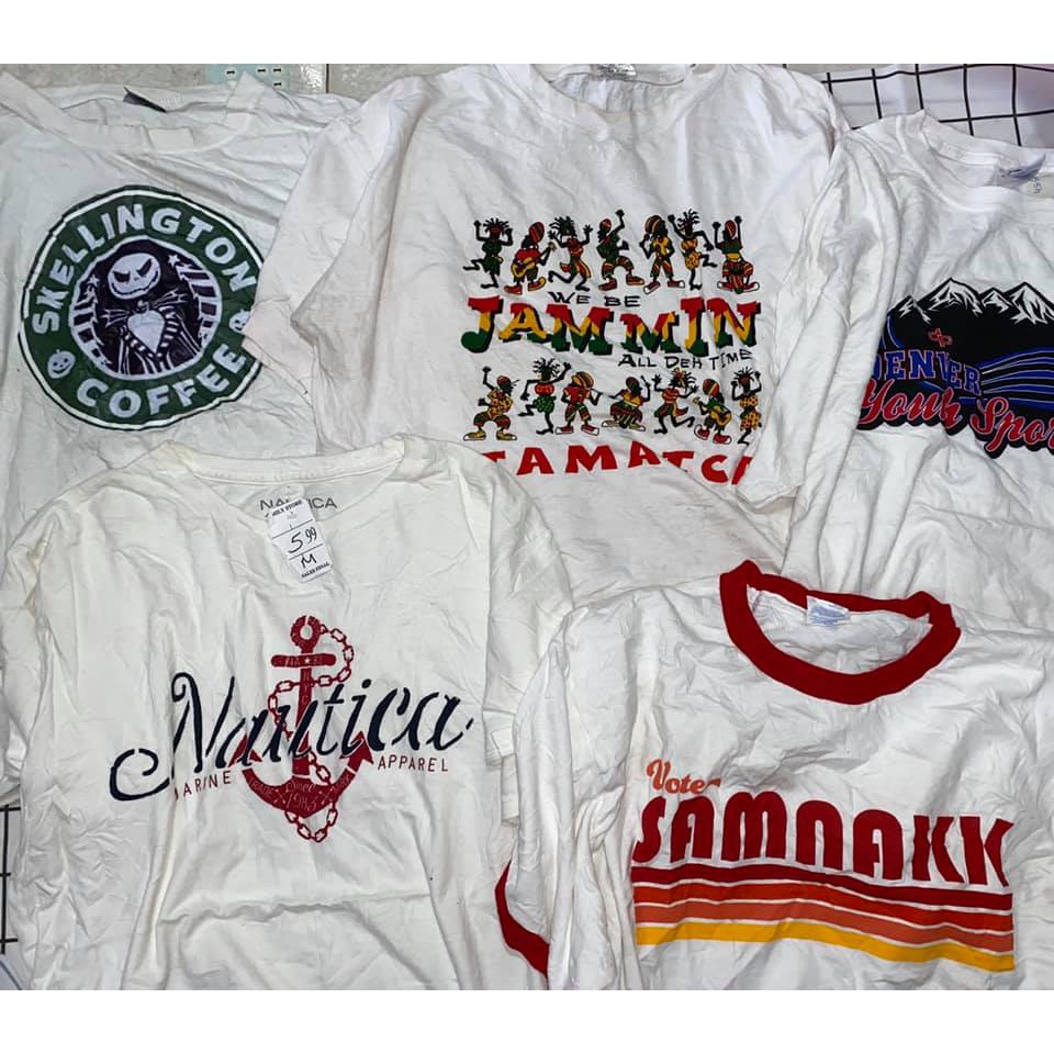 99k/ 3 cái ÁO THUN MỸ NAM NỮ thanh lí  ( mẫu ngẫu nhiên - Ib size )