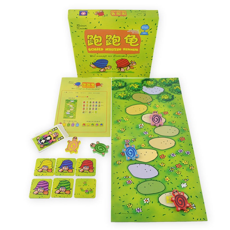 Trò Chơi Đua Rùa Rabbit, Board Game Thẻ Bài Hấp Dẫn Cho Nhóm 5 Người Chơi