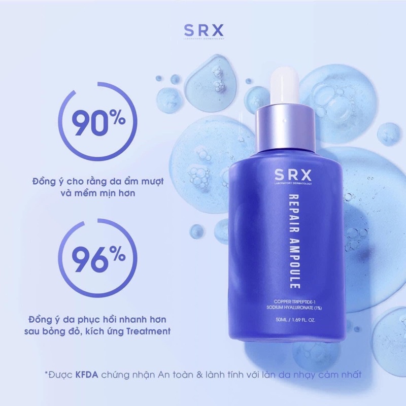 Serum Phục Hồi Dưỡng Ẩm Tái Tạo Da SRX Repair Ampoule 50ml