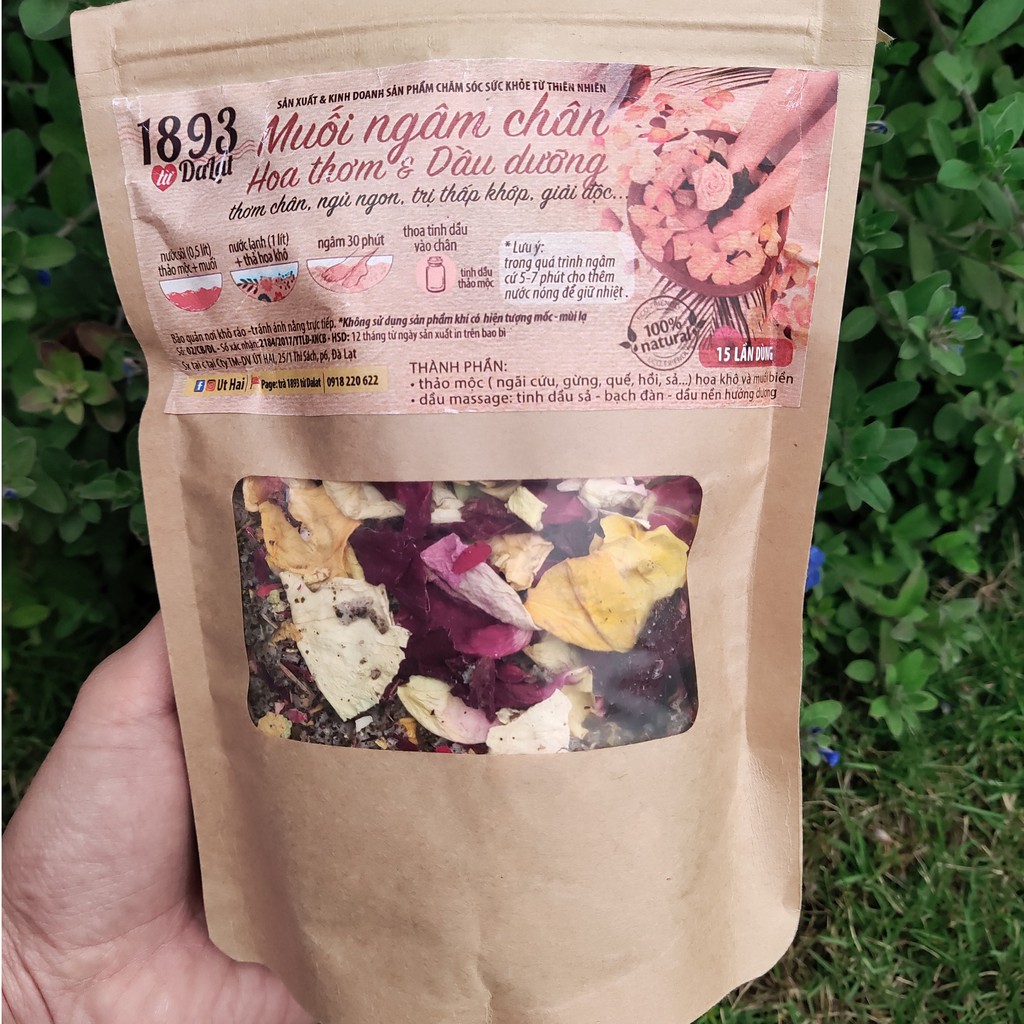 Muối ngâm chân Hoa Thơm và Dầu Dưỡng 1893 ( Tổng kho giá sỉ ) | BigBuy360 - bigbuy360.vn