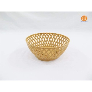 Rổ nhựa việt nhật giả mây rổ nhựa đựng rau sống