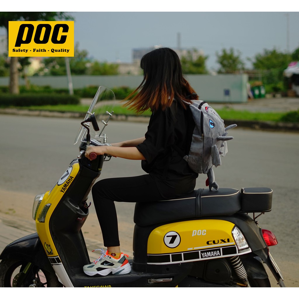 Balo Con Rồng đáng yêu nhất màu Xám