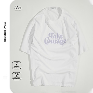 Áo phông nam local brand 360 BOUTIQUE màu trắng - Made in Vietnam