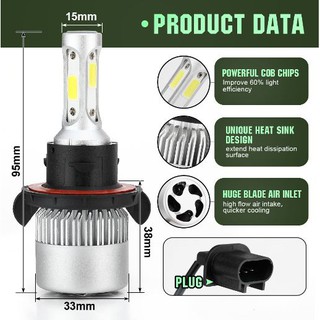 Đèn led pha siêu sáng 7000 lumen