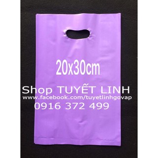 túi xốp màu tím nhẹ nhàng kín đáo : 40k / kg