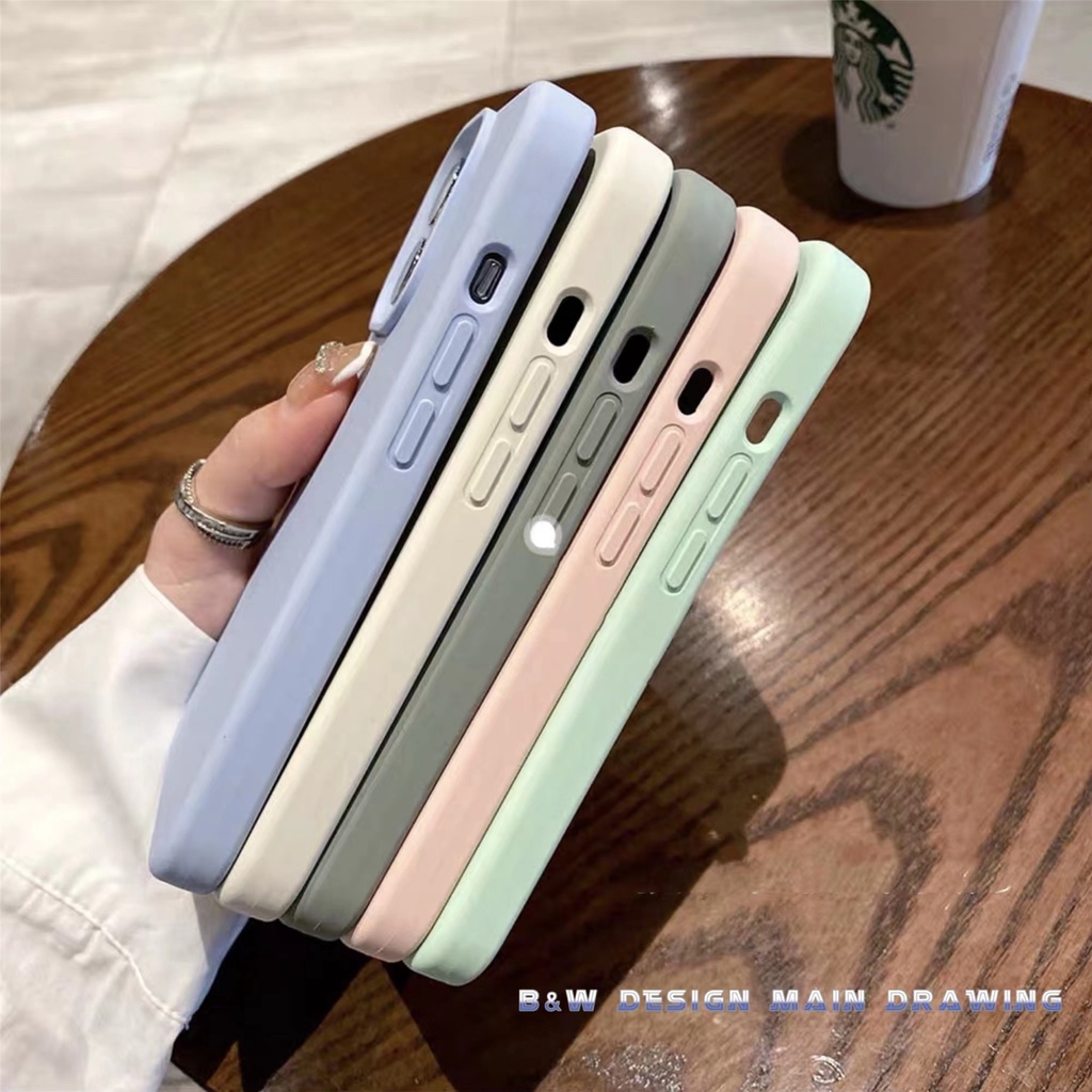 Ốp Điện Thoại Silicon Dẻo Chống Sốc Chống Trượt Sang Trọng Cho iPhone 13 12 11 Pro MAX i7Plus 8Plus IX XS MAX XR
