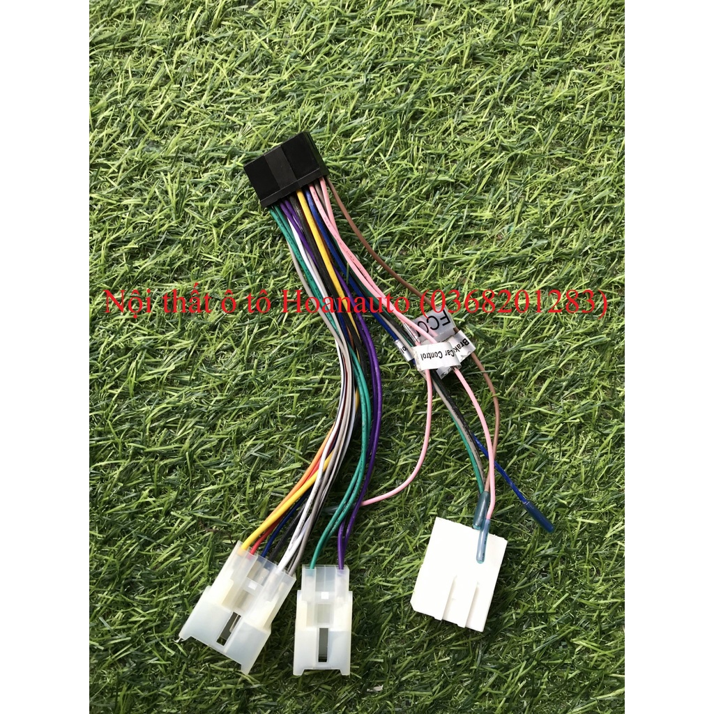 Dây Rắc Nguồn, Âm thanh, Cho Đầu CD và DVD ô tô - 20 pin  và rắc cái Toyota